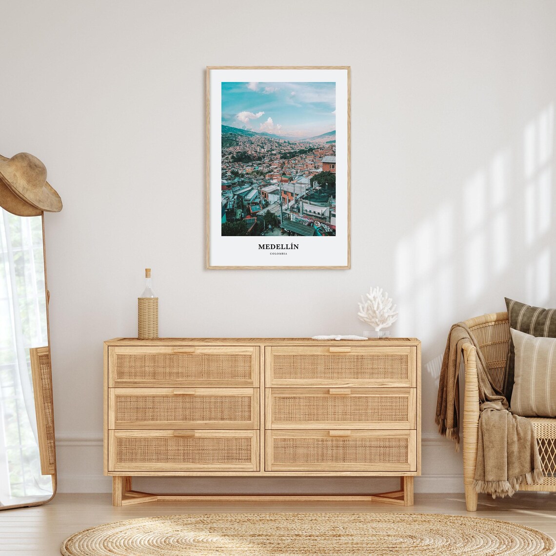 Medellin Travel Poster, Colombia Wall Art Print - Image 2