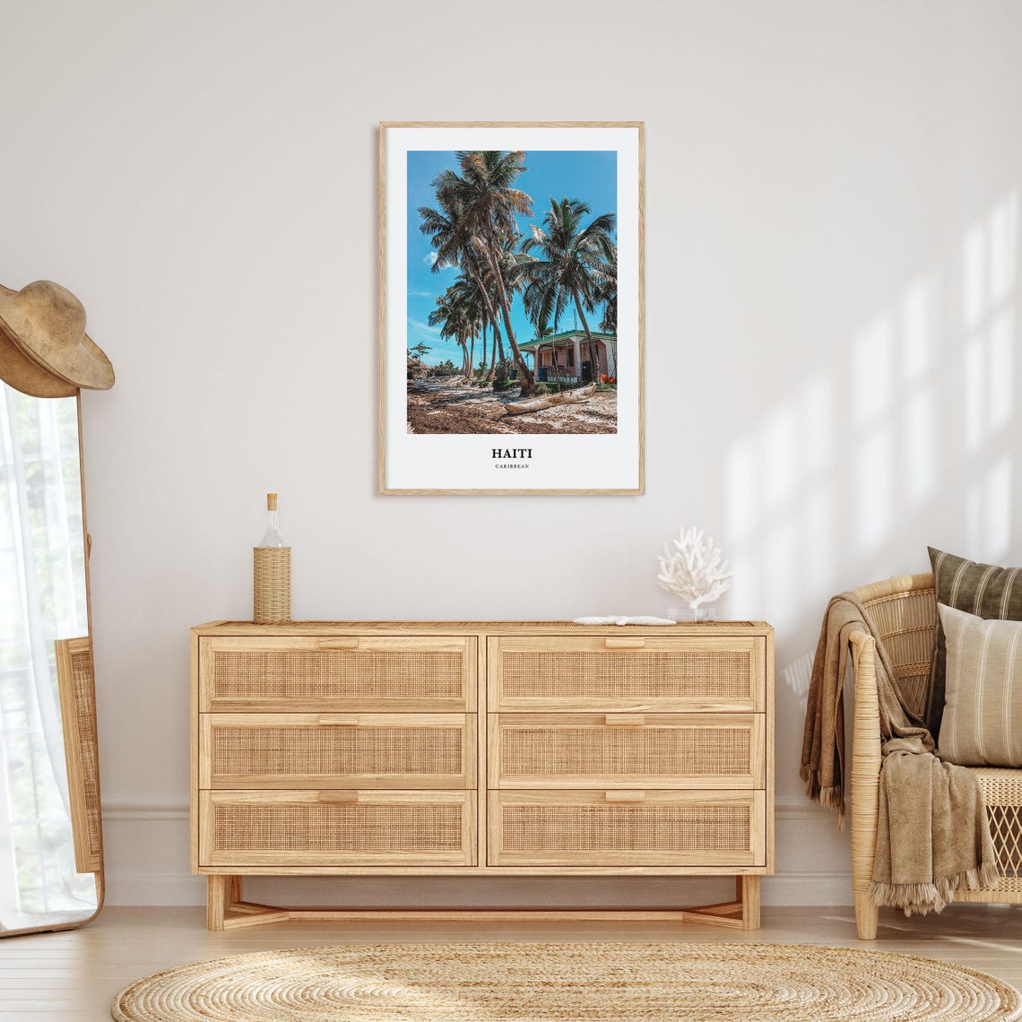 Haiti Print Haiti Photo Poster Haiti Travel Wall Art Haiti Map Print Haiti Photography Print Haiti Wall Dcor Caribbean - Image 2