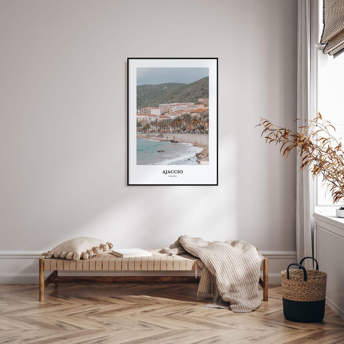 Ajaccio Print Ajaccio Photo Poster Ajaccio Travel Wall Art Ajaccio Map Print Ajaccio Photography Print Ajaccio Wall Dcor France - Image 3