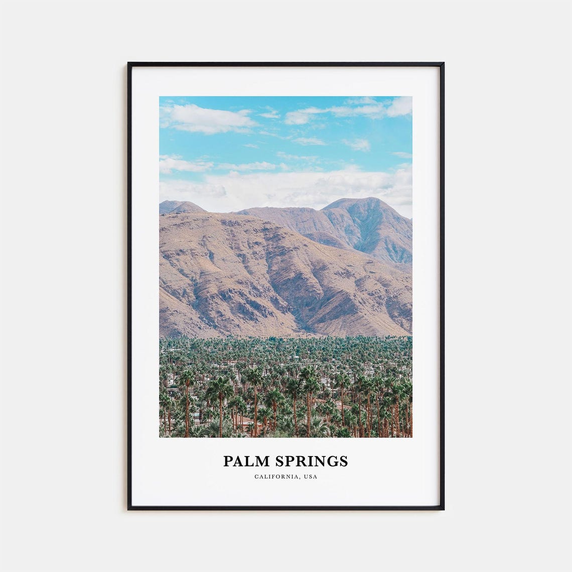 Palm Springs Print No 2 Palm Springs Photo Poster Palm Springs Travel Wall Art Palm Springs Palm Springs Photography California Usa