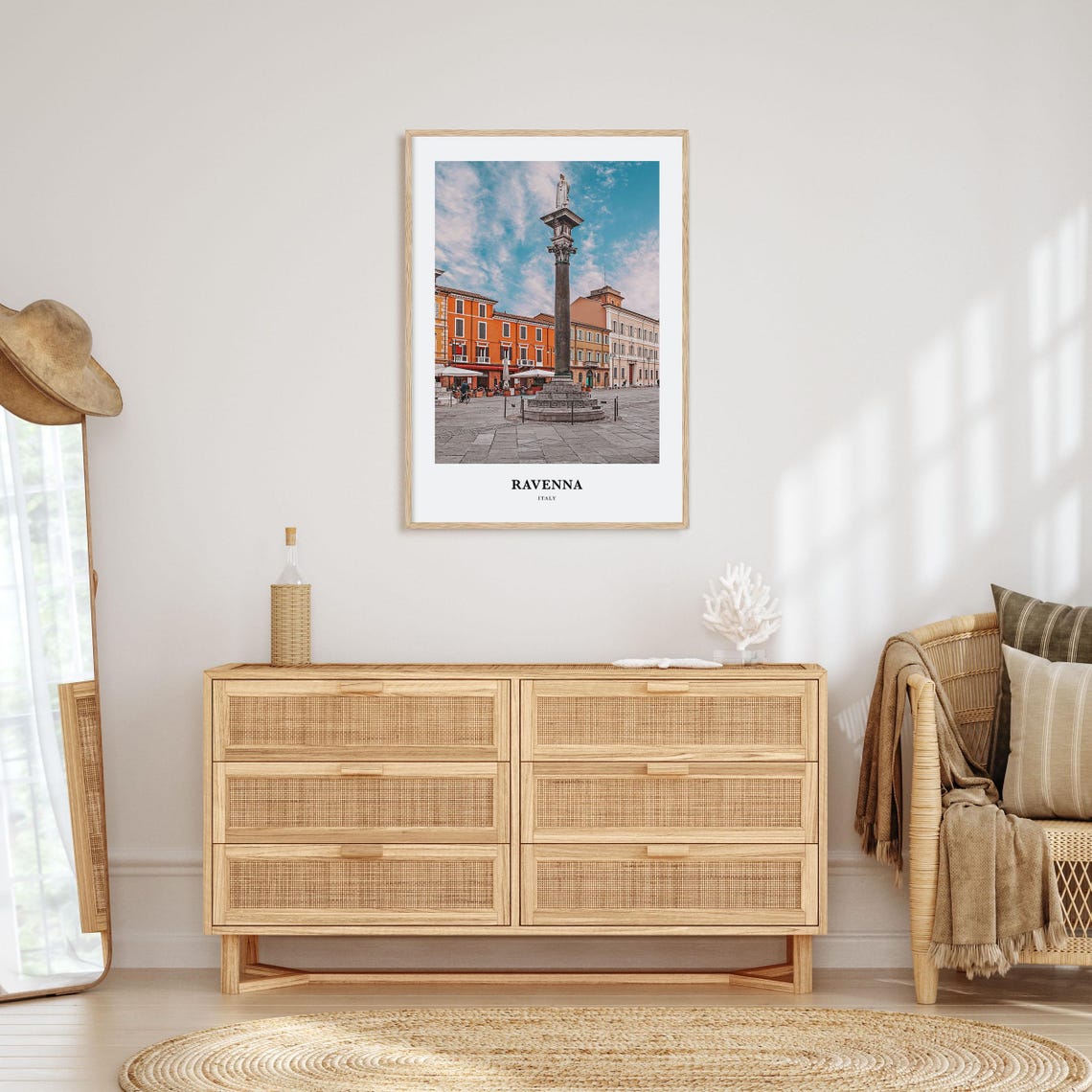 Ravenna Print Ravenna Photo Poster Ravenna Travel Wall Art Ravenna Map Print Ravenna Photography Print Ravenna Wall Dcor Italy - Image 2