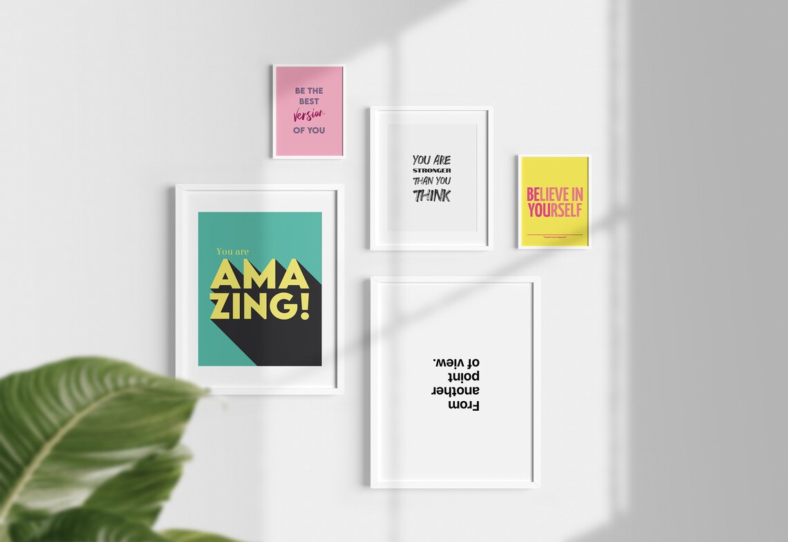 Custom 3D Quote Poster, Personalized Wall Art Print - Image 2