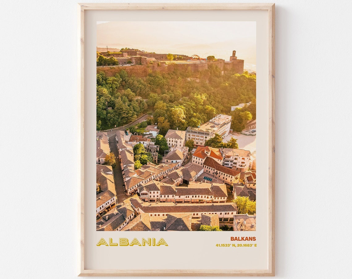 Albania Travel Poster Albania Print Albania Photo Print Albania Wall Decor Albania Travel Art Albania Albania Picture Albania 12