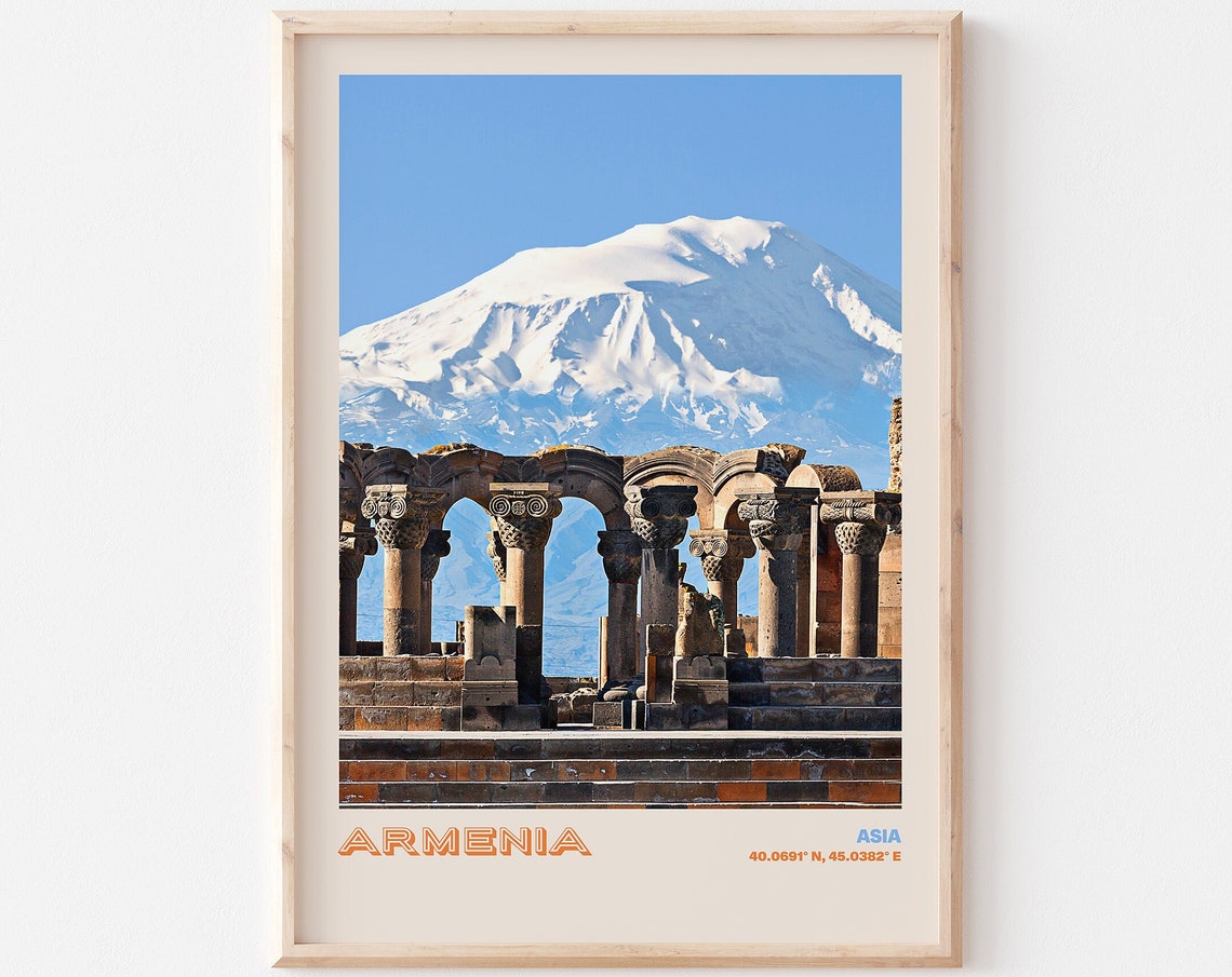 Armenia Travel Poster Armenia Print Armenia Photo Print Armenia Wall Decor Armenia Travel Art Armenia Armenia Picture Armenia 8