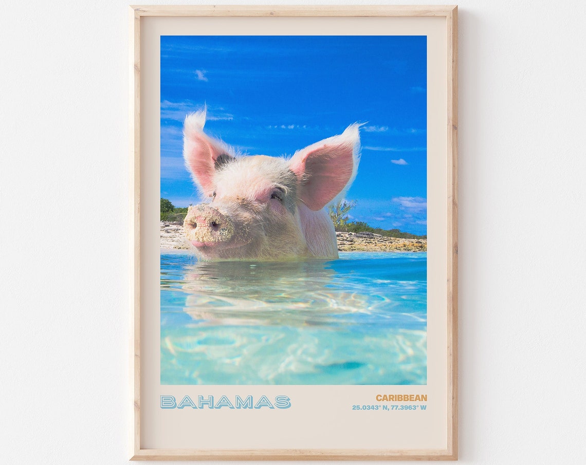 Bahamas Travel Poster Bahamas Print Bahamas Photo Print Bahamas Wall Decor Bahamas Travel Art Bahamas Bahamas Picture Bahamas 5