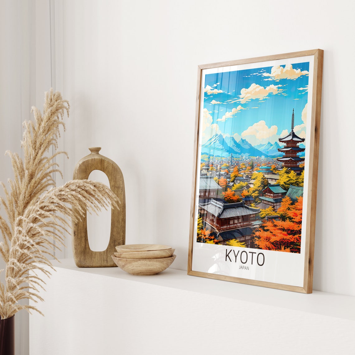 Kyoto Poster Kyoto Print Kyoto Wall Art Kyoto Art Print Kyoto Photo Japanese Poster Japan Poster Japan Wall Art Japan Print - Image 2