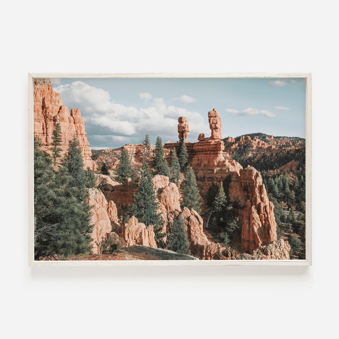 Bryce Canyon Hoodoo Red Rock Spires Utah National Park Poster