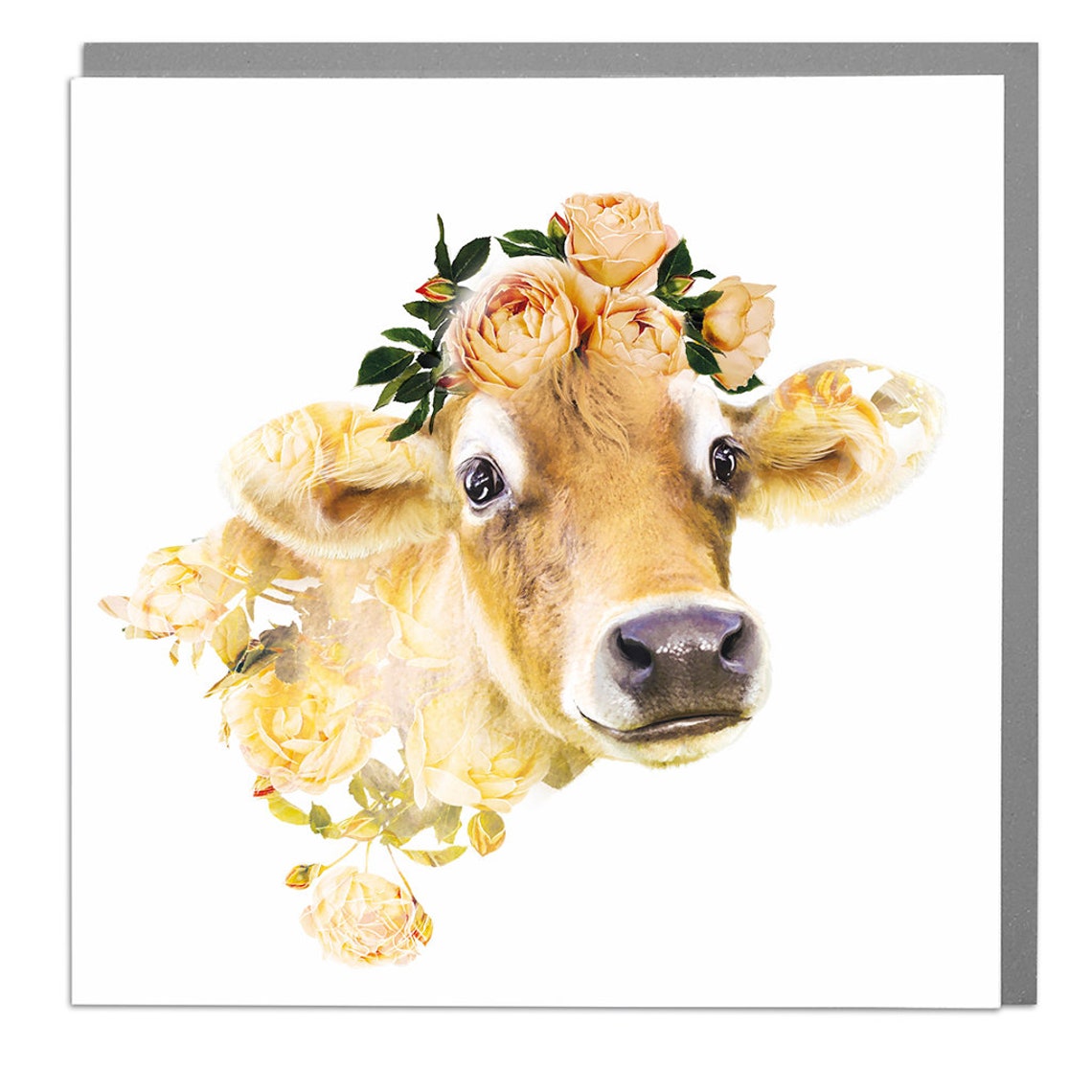 Jersey Cow Greeting Card