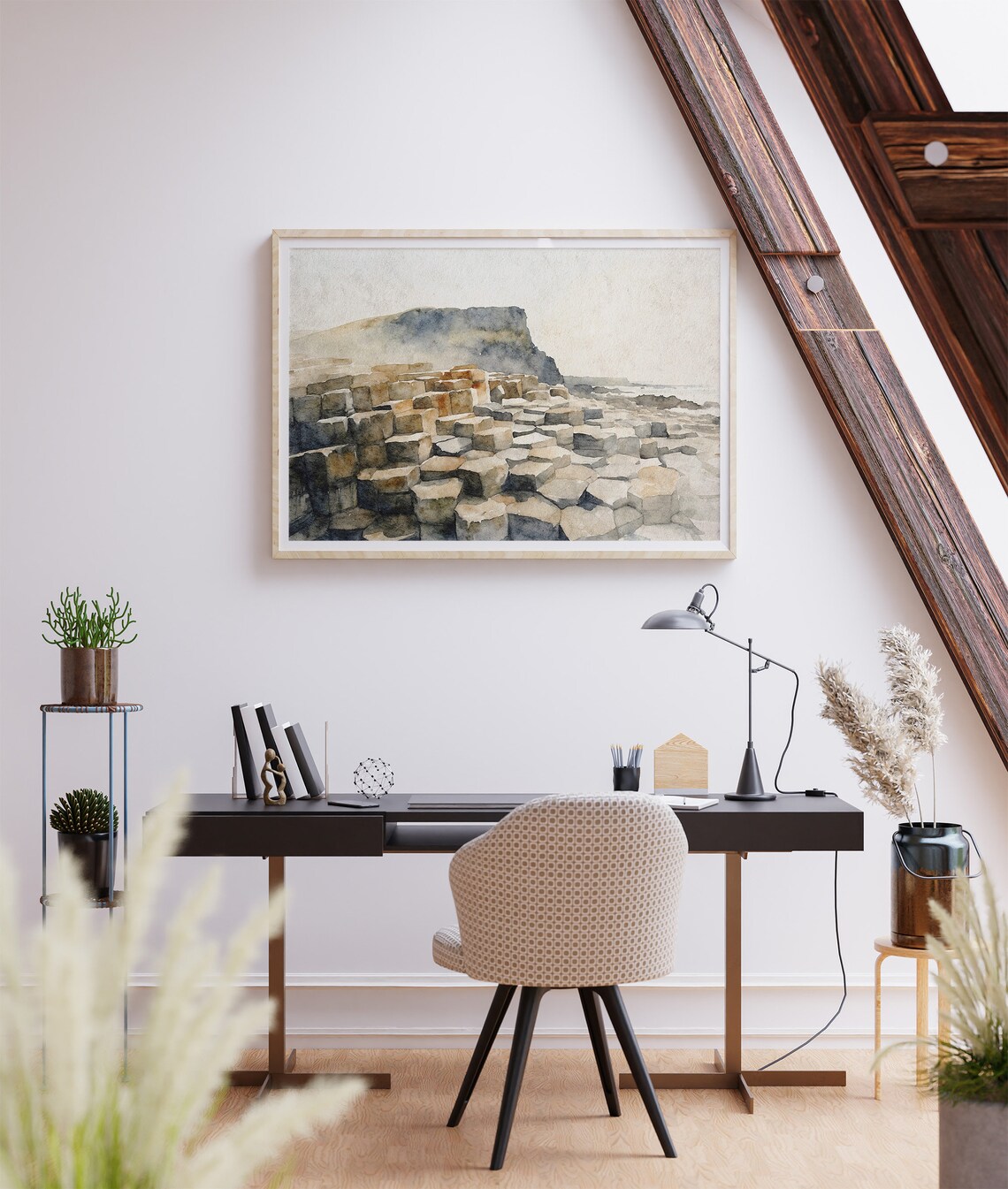 Giants Causeway County Antrim Wall Art Print - Image 2