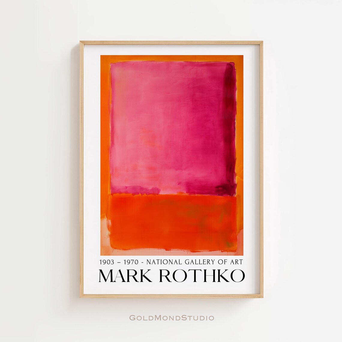 Mark Rothko Gallery Wall Art Print, Living Room