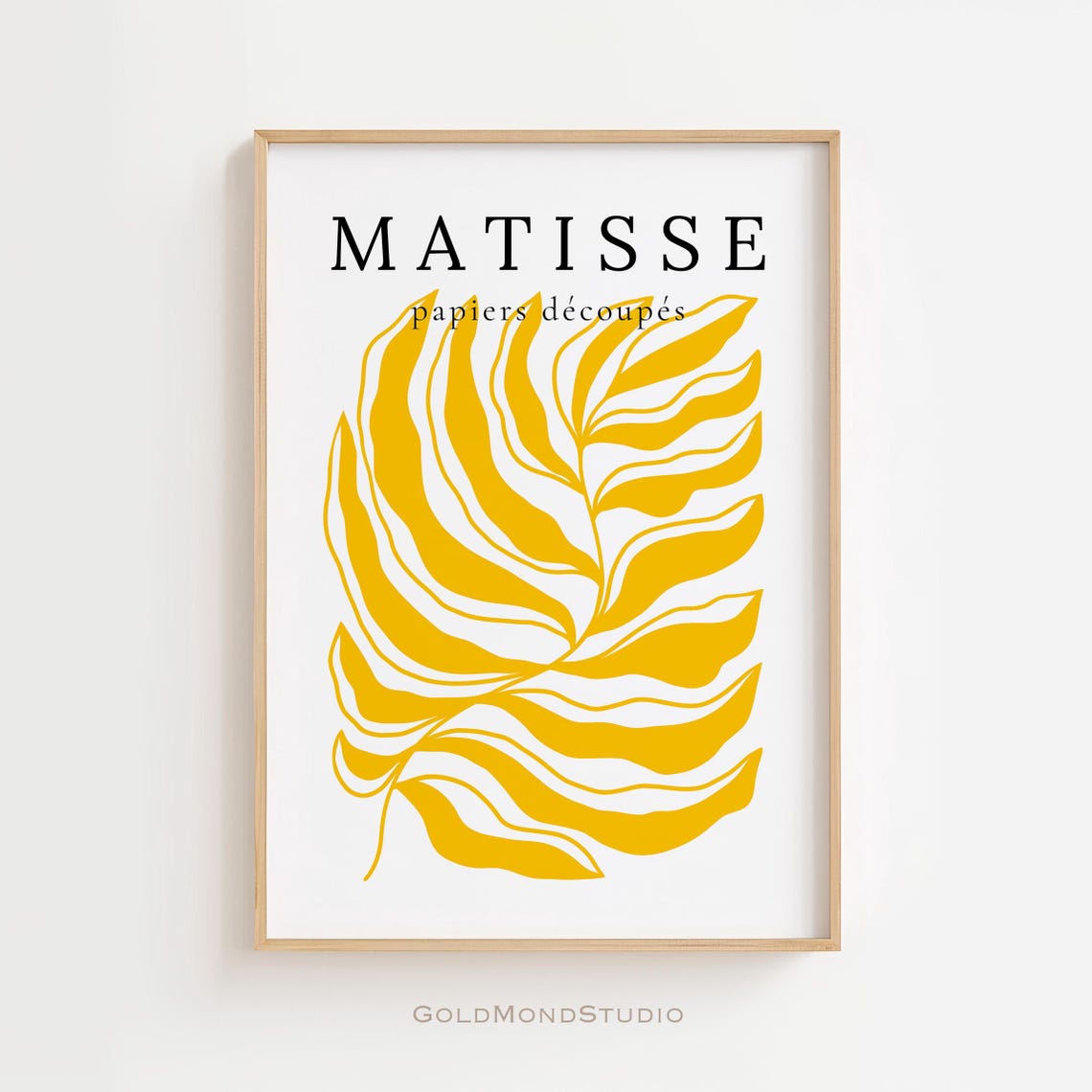 Matisse Poster Henri Matisse Print Matisse Cut Outs Wall Art Minimalist Poster Wall Decor Living Room