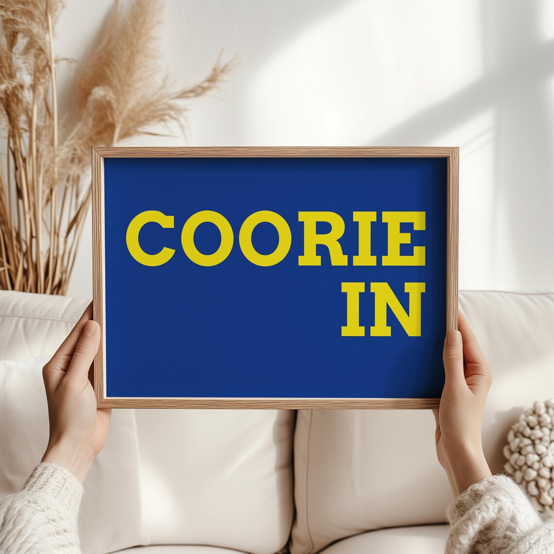 Scottish Coorie In Art Print, Cozy Home Decor - Image 2