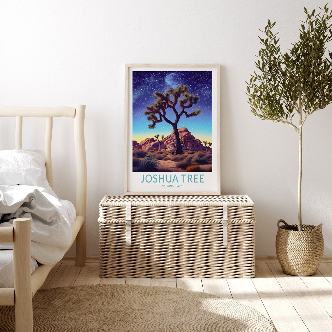 Joshua Tree California Travel Poster, National Park - Image 3