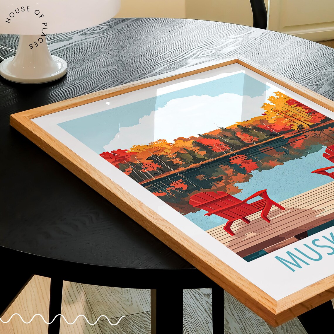 Muskoka Lakes Canada Travel Poster, Travel Poster - Image 3