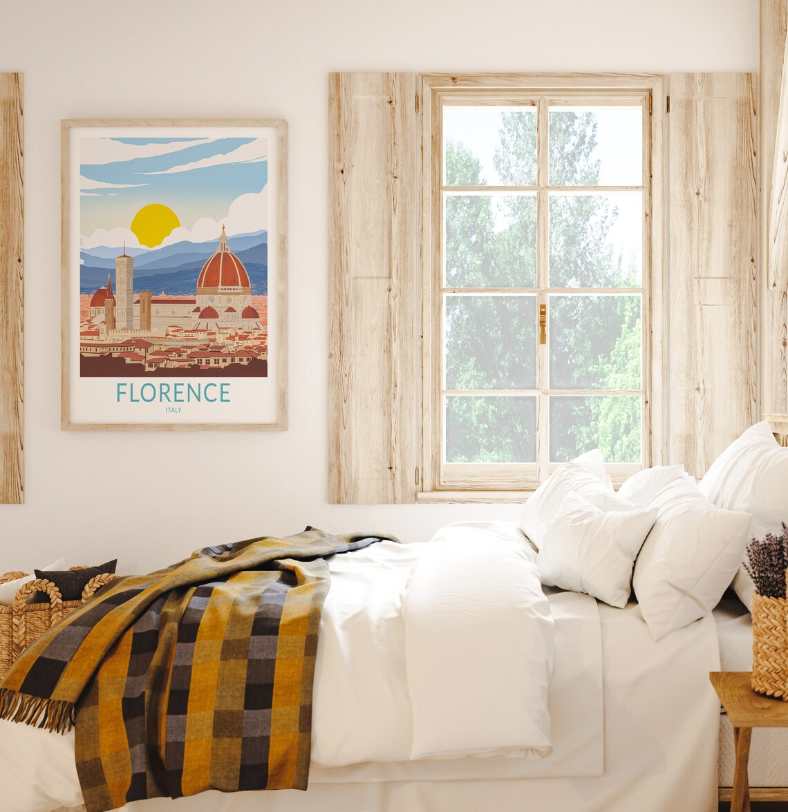 Florence Italy Travel Print, Travel Poster - Image 2