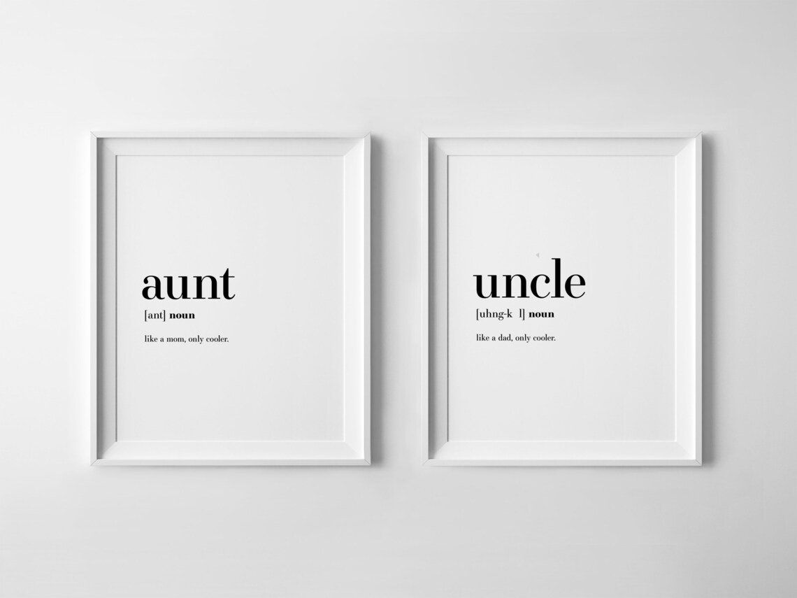 Best Uncle Ever Definition Gift Art Print - Image 2