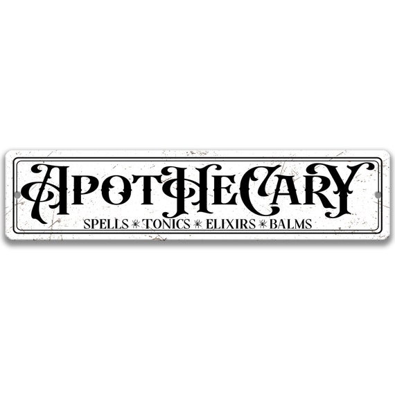 Halloween Apothecary Gothic Vintage Art Print