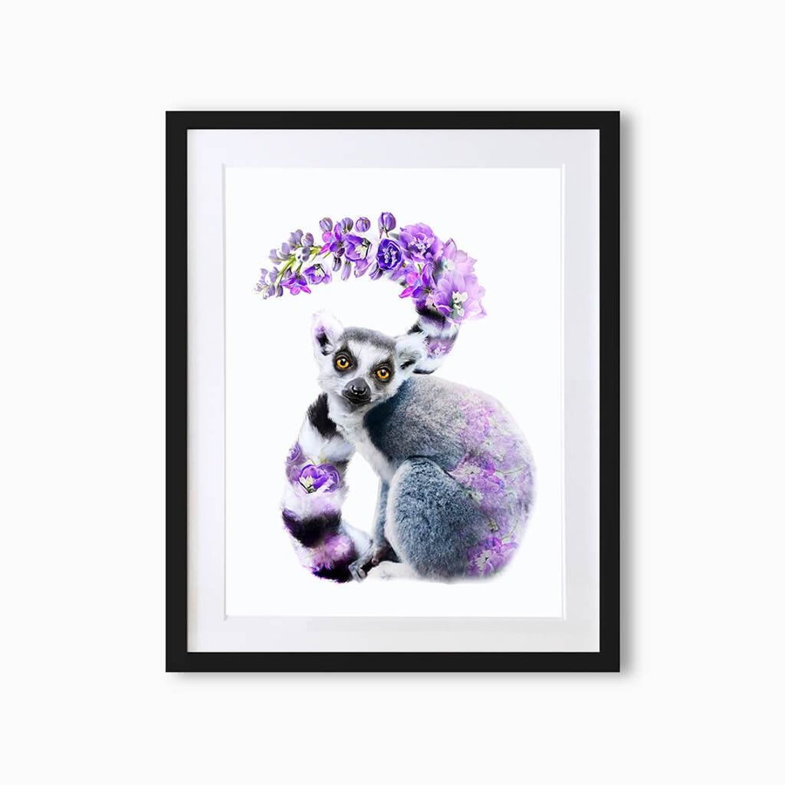 Lemur Art Print By Lola Design