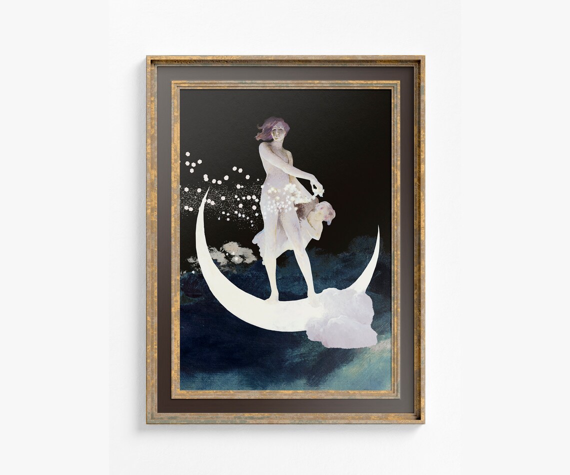 Moon Goddess Mother, Spring Scattering Stars