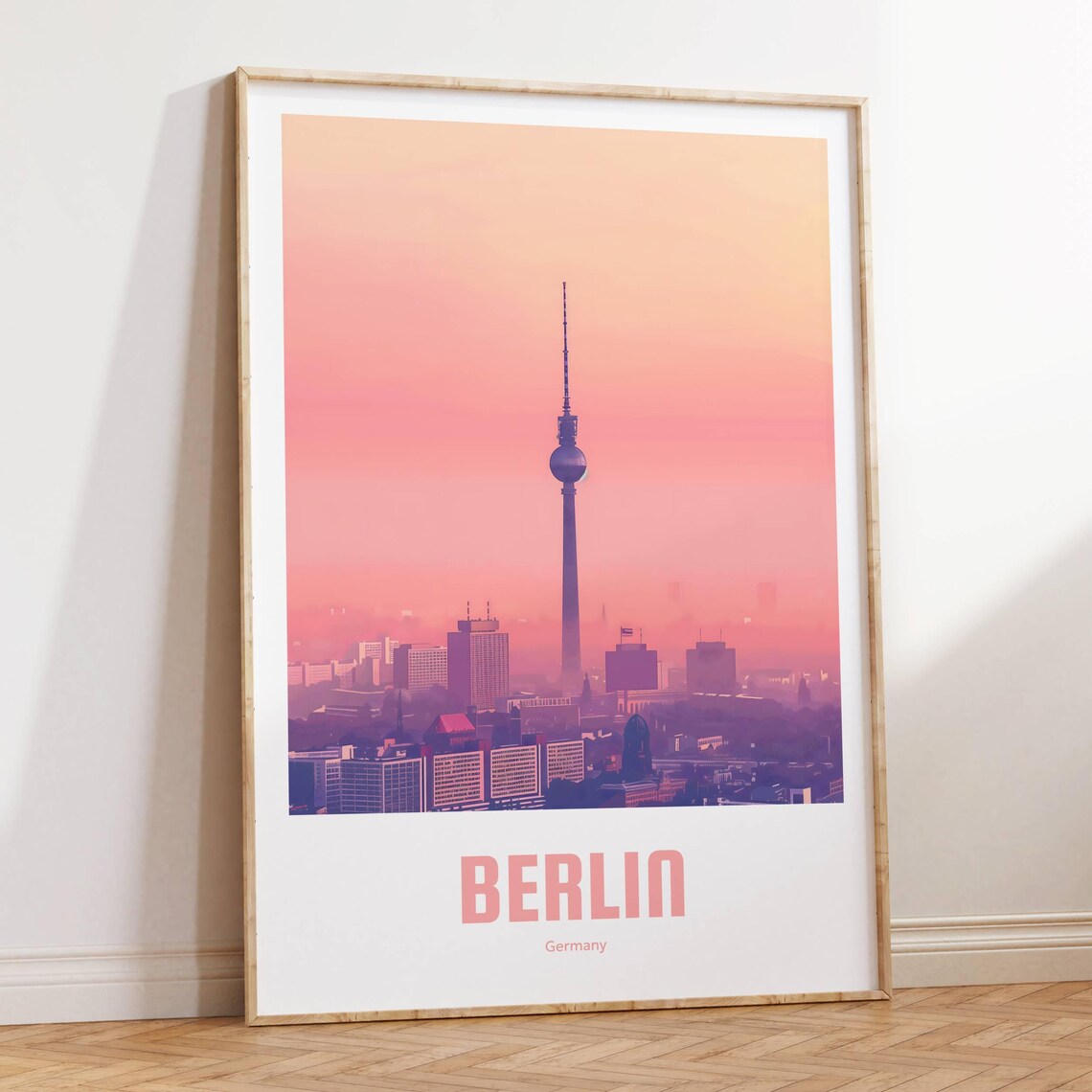 Berlin Vintage Travel Poster, Retro City Print - Image 2