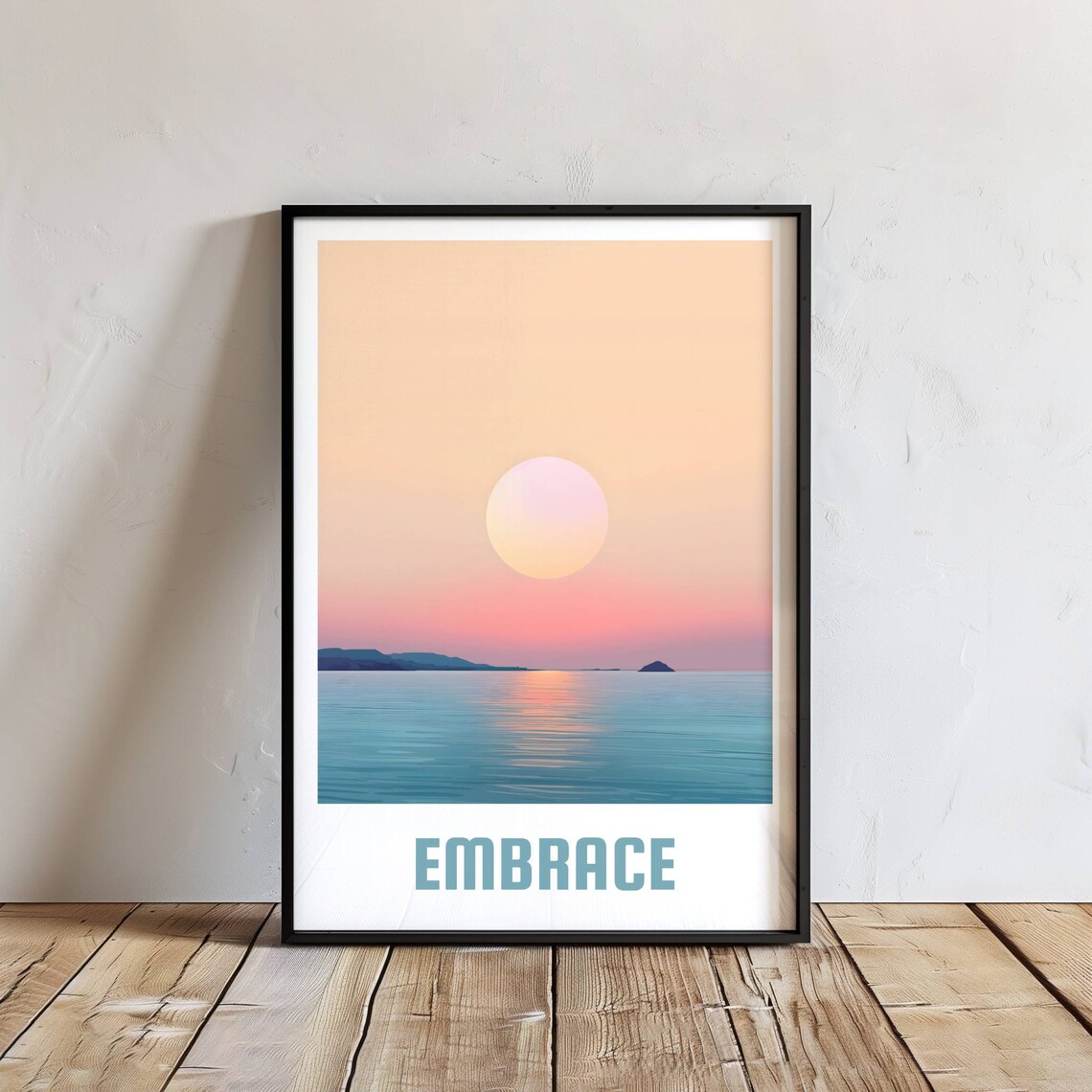 Sunset Poster Travel Wall Art Travel Poster Living Room Decor Outdoor Art Nature Graphic Scenery Inspiration Art Sunset Art - Image 3