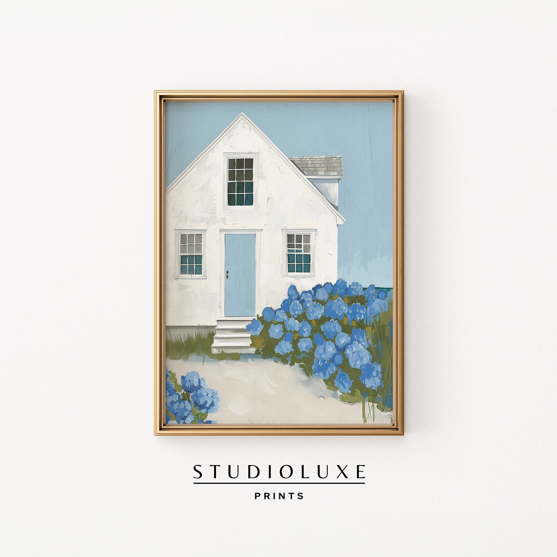 Coastal Granddaughter Beachy Decor, Apartment Art Print