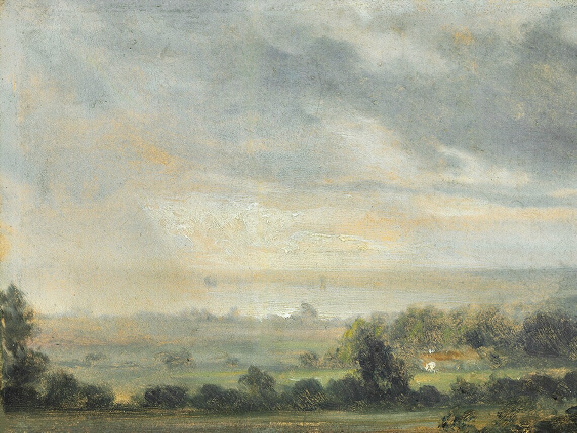 Vintage Landscape - Farmhouse Art - Image 3
