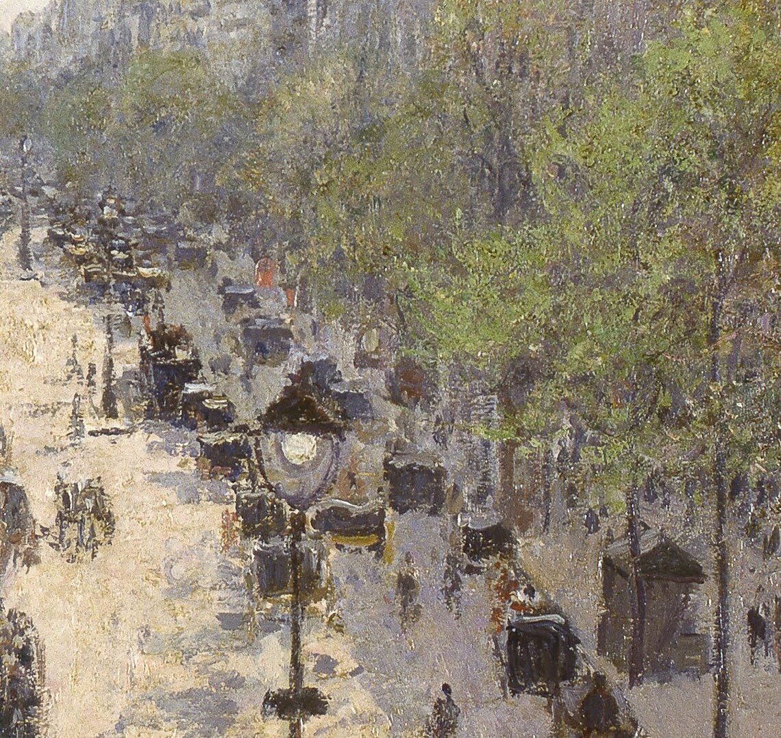 Paris Street Scene Vintage French Architecture Art Print - Image 3