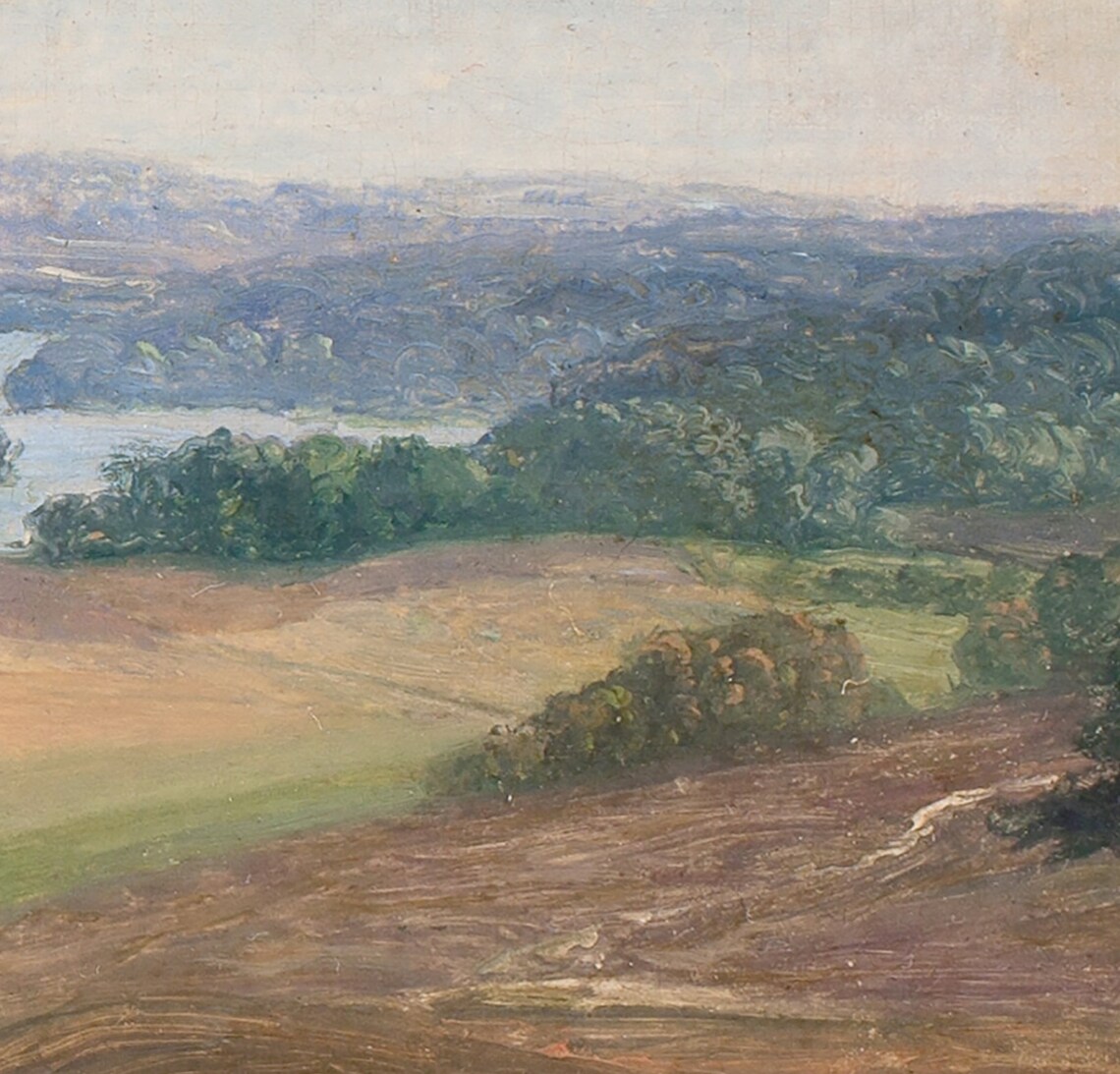 Vintage Landscape Painting, Cottagecore Wall Art Print - Image 3