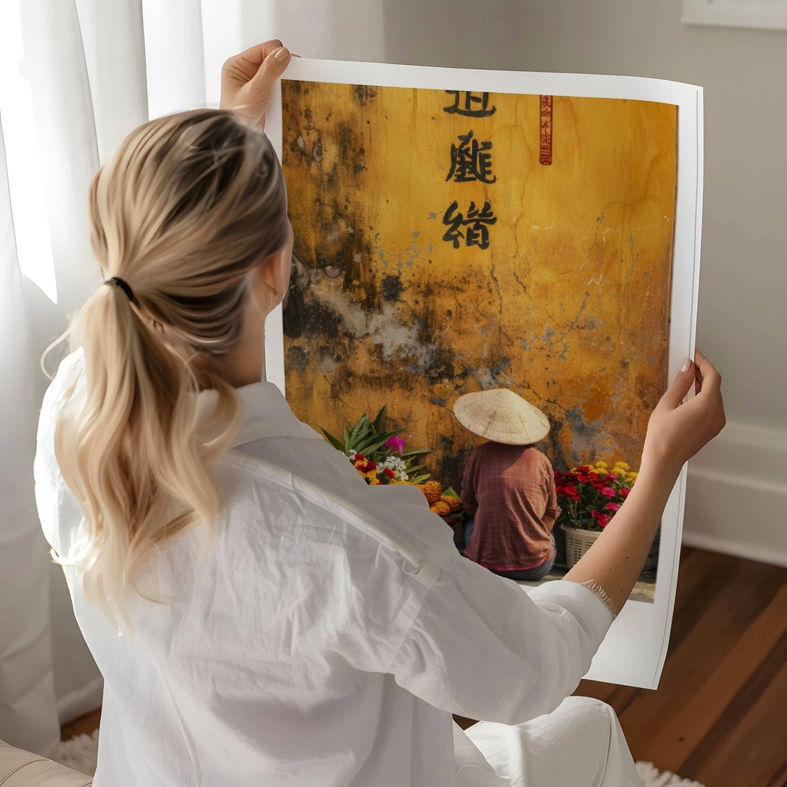 Hoi An Vietnam Travel Poster Of Hoi An Vietnam Wall Art Vietnam Travel Vietnam Vietnam Wall Decoration - Image 3