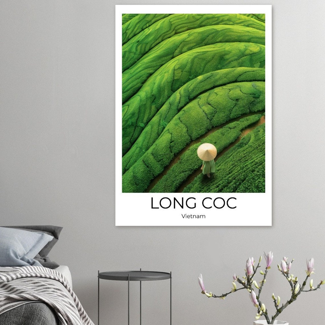 Long Coc Vietnam Travel Poster Of Vietnam Wall Art Vietnam Travel Vietnam Hanoi Wall Decoration - Image 2