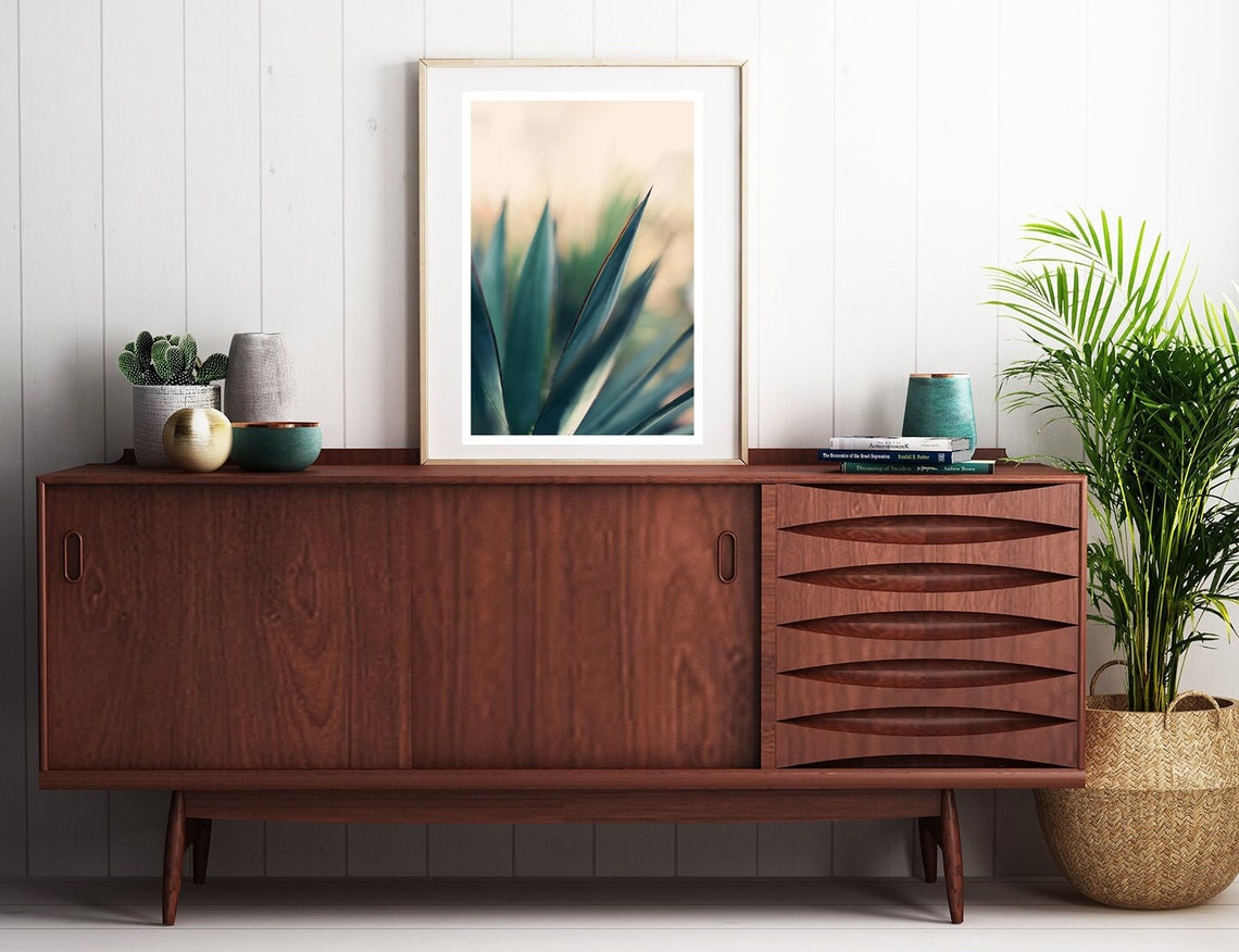 Agave Print, Nature Photograph