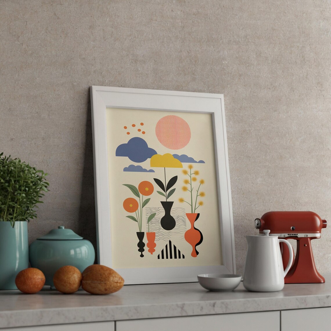 Abstract Cloud Poster, Nature Wall Art - Image 3