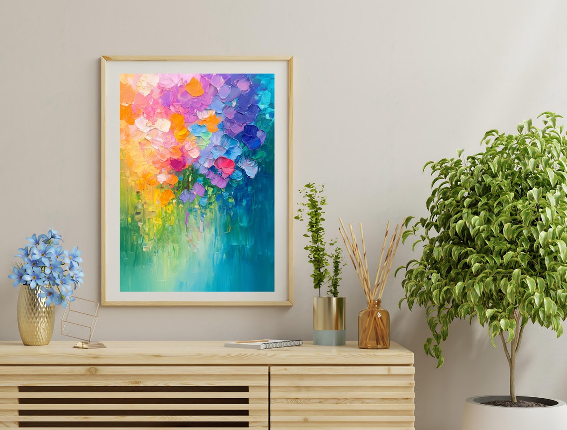 Dopamine Decor Abstract Poster Maximalist Art Print Bold Wall Decoration For Living Room Bedroom Wall Dcor - Image 4