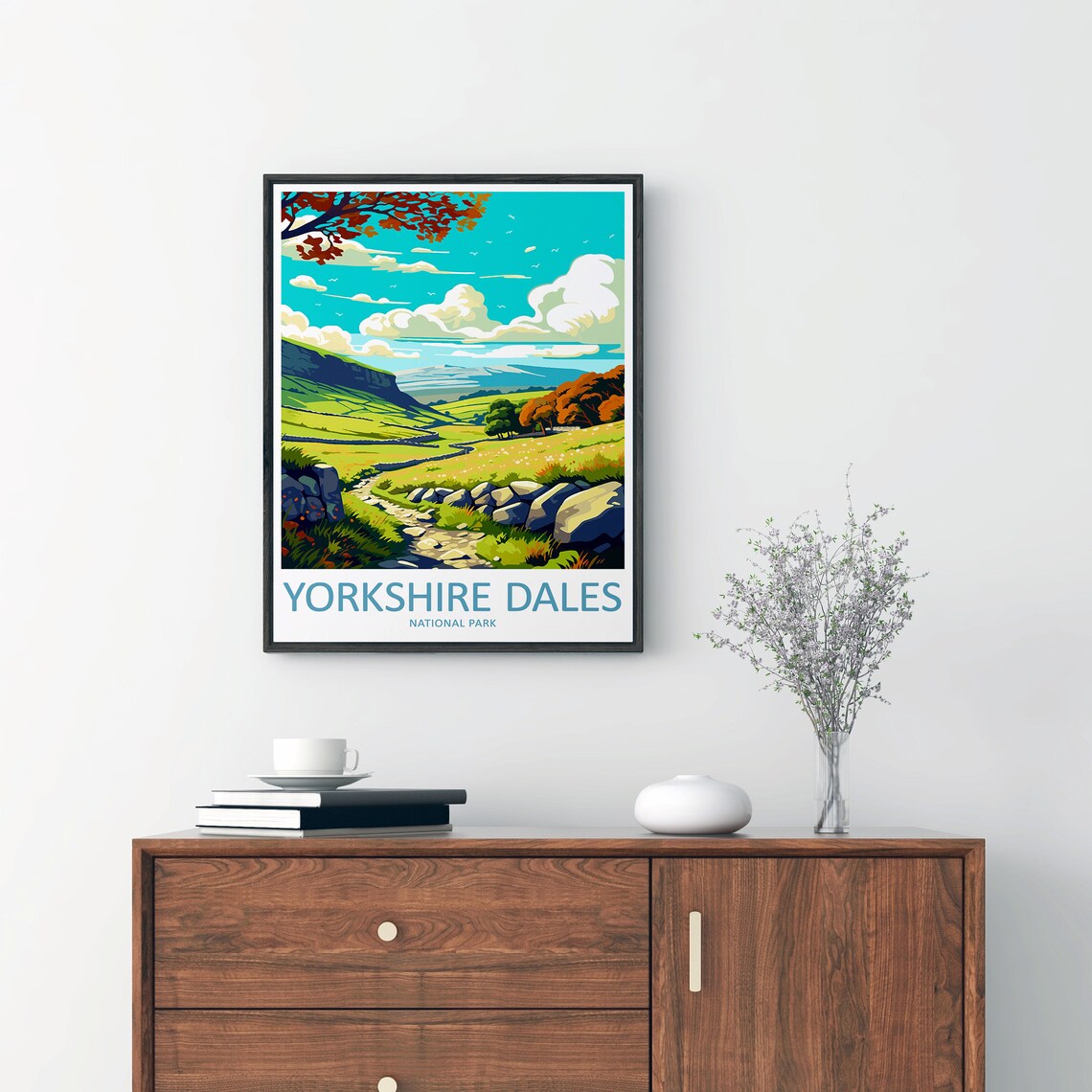 Yorkshire Dales National Park Travel Poster - Image 2