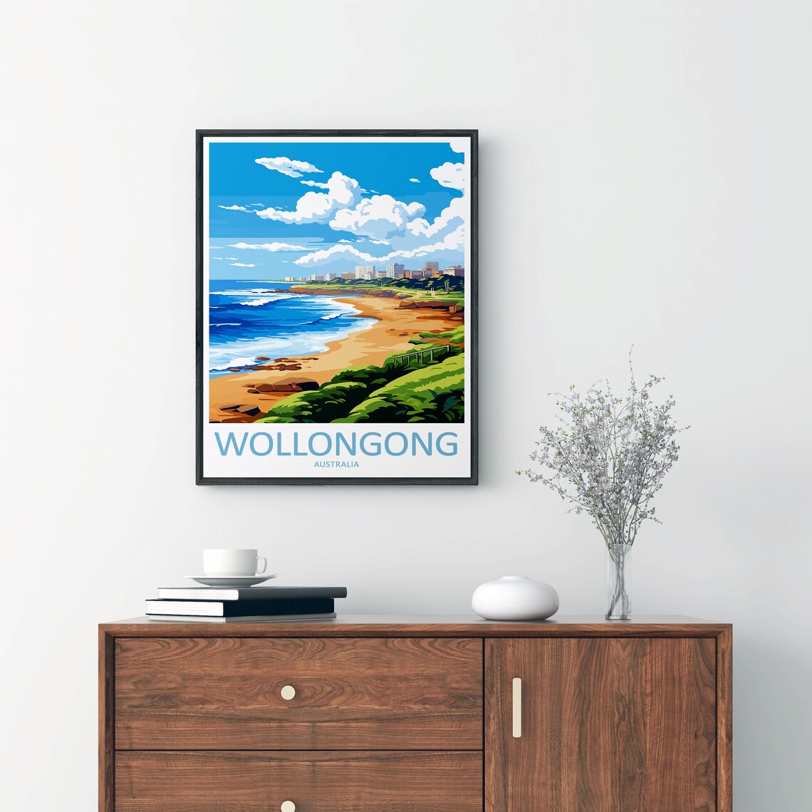 Wollongong Travel Poster, Australia Wall Decor - Image 2