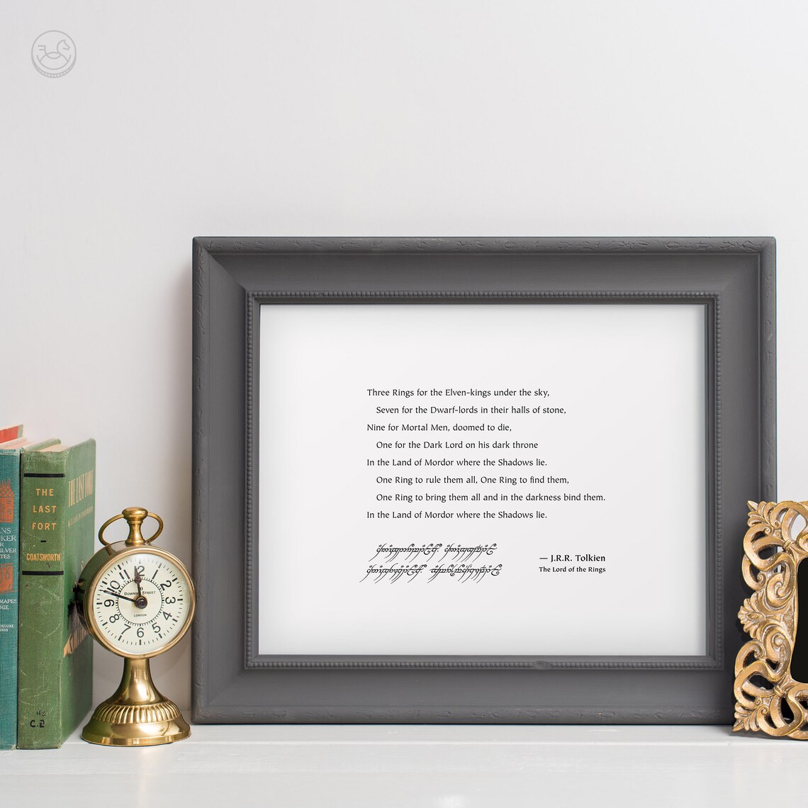One Ring To Rule Them All Poster J R R Tolkien Lord Of The Rings Quote - Image 3