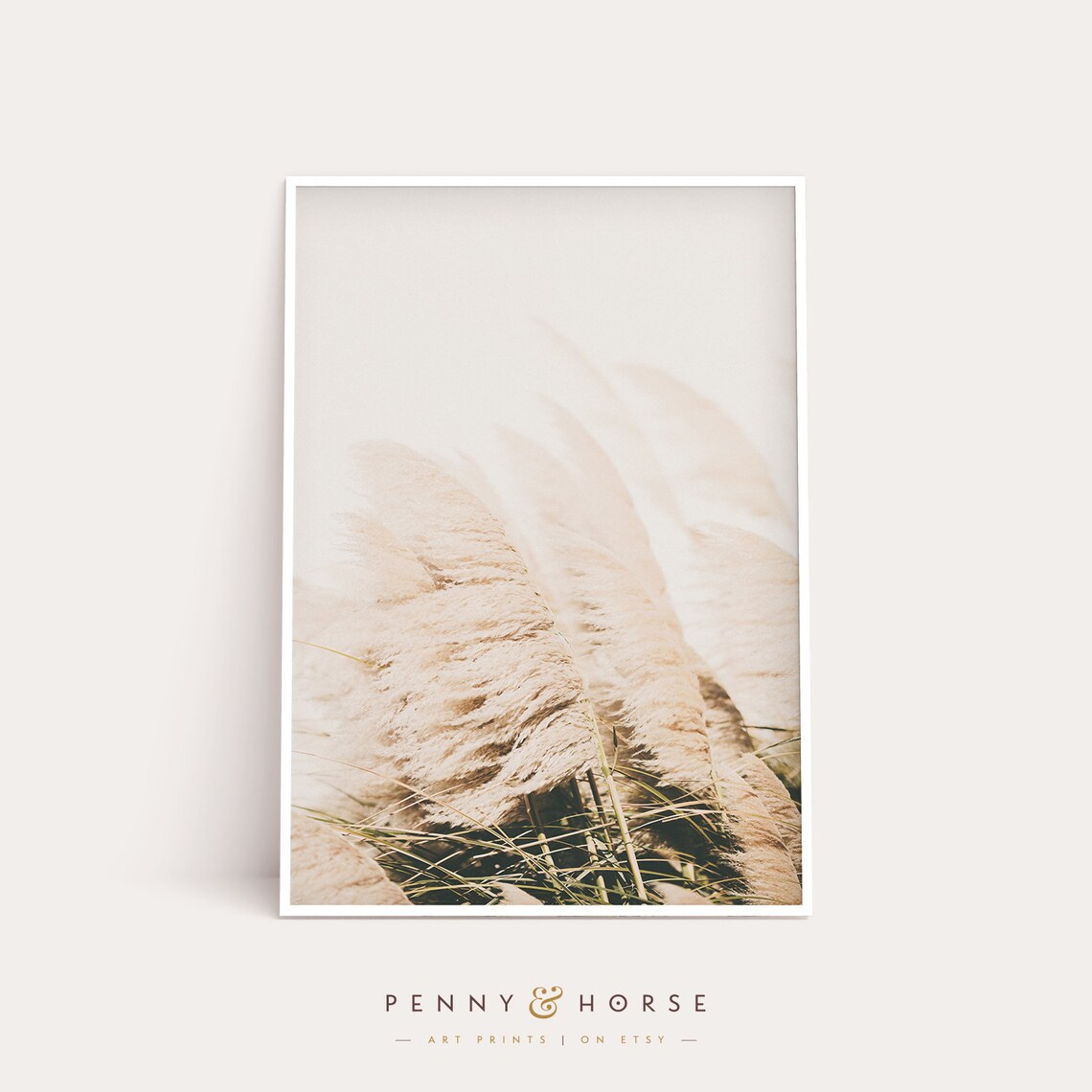 Golden Wheat Field Nature Photography Poster Warm Botanical Wall Decor - Image 4
