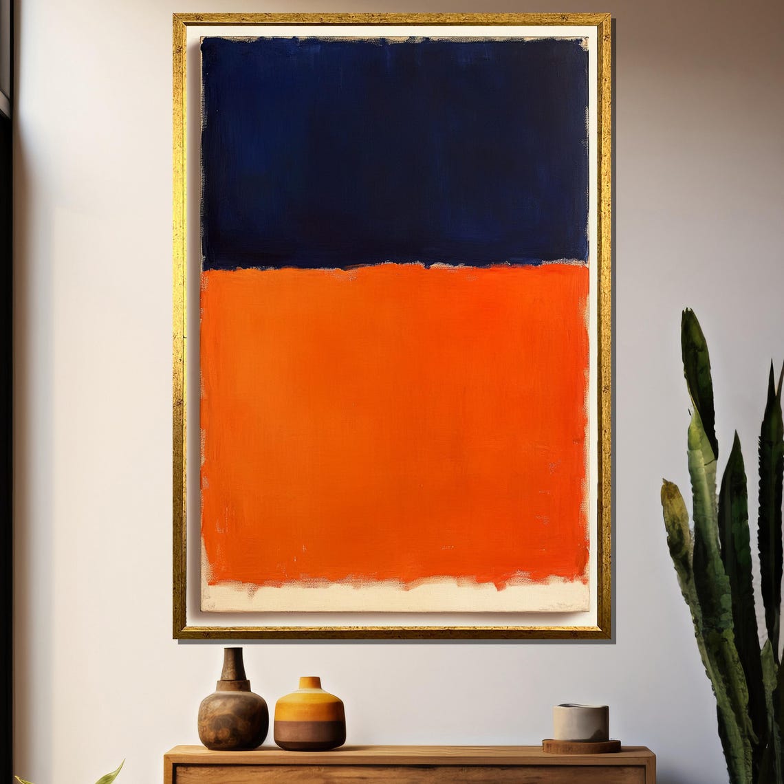 Mark Rothko Painting, Minimalist Abstract Art Print