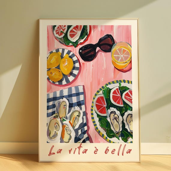 Hand Drawn Contemporary Travel Poster