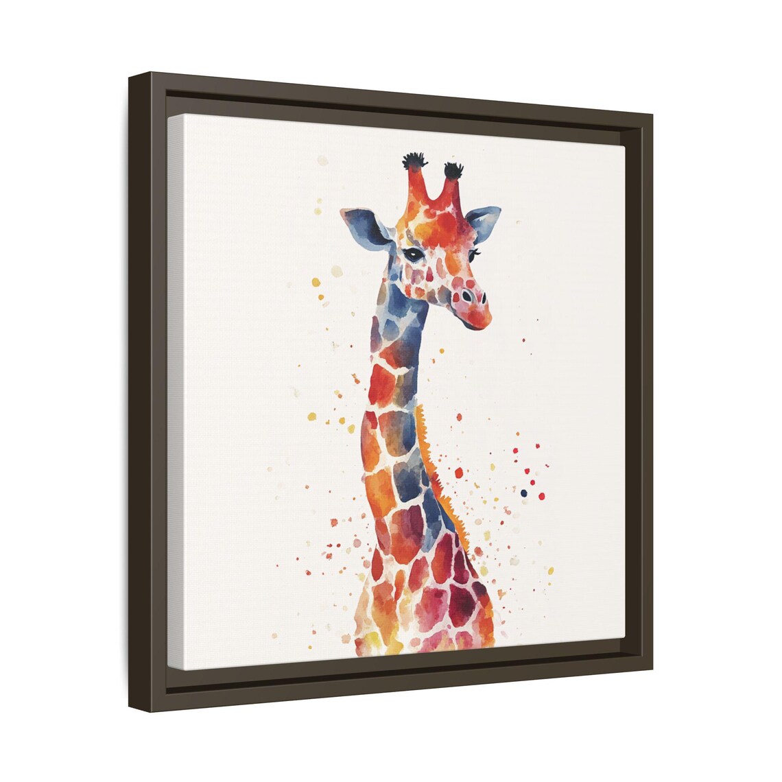Giraffe Watercolor Art Print, Nursery Decor - Image 2