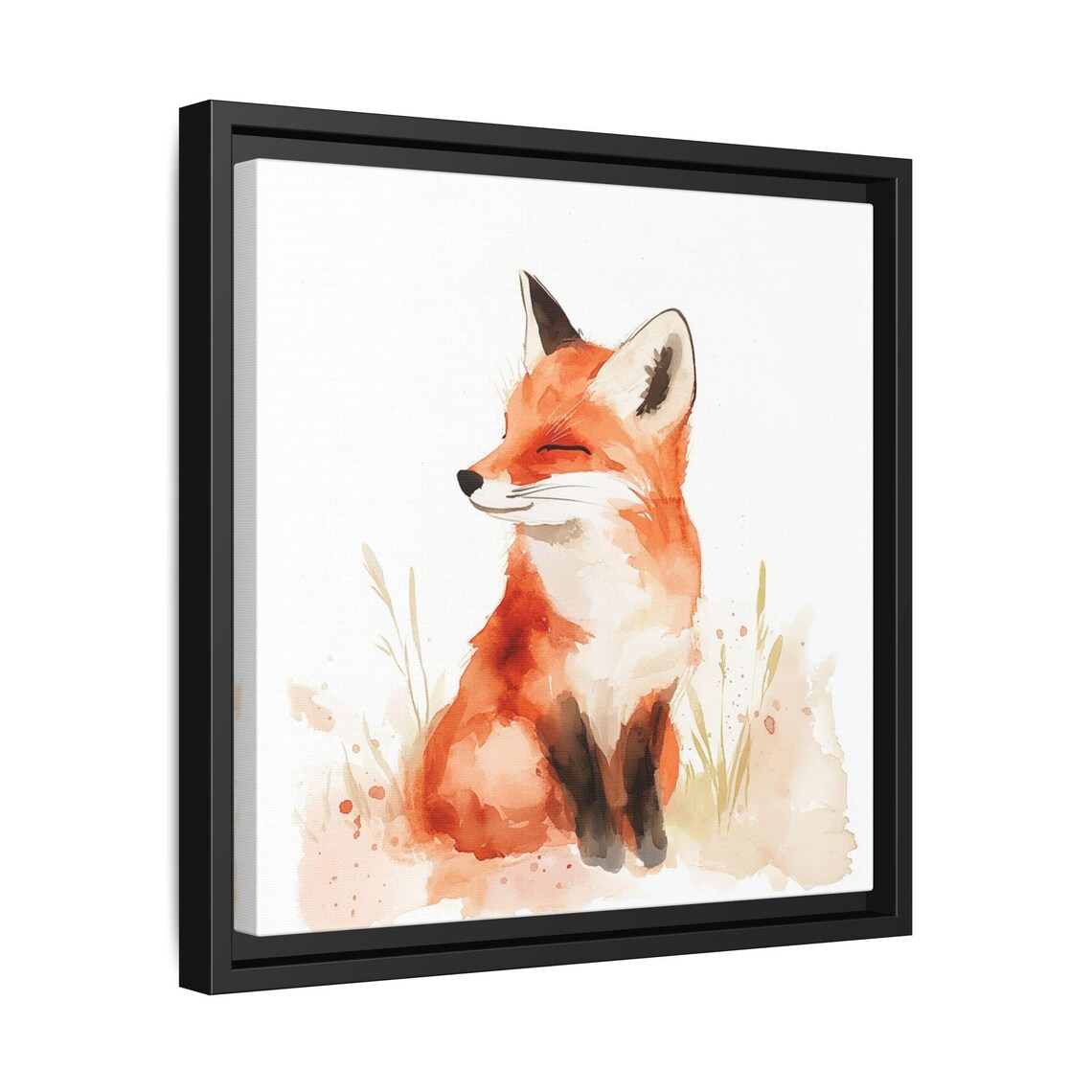 Fox Watercolor Animal Print, Nursery Decor - Image 2