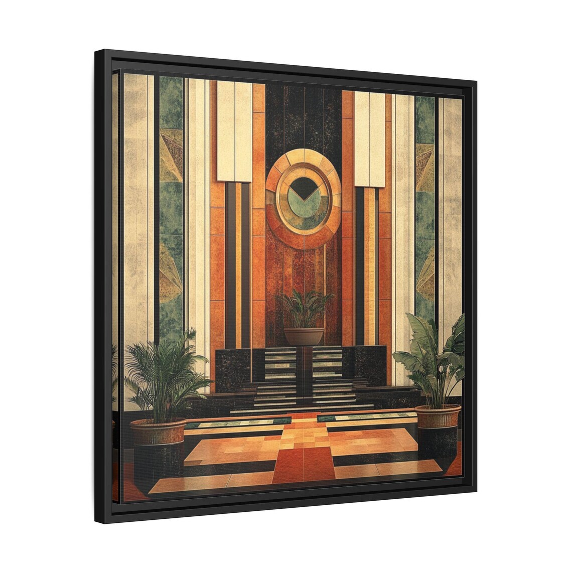 Art Deco Living Room Artwork, Elegant Gallery Piece - Image 2