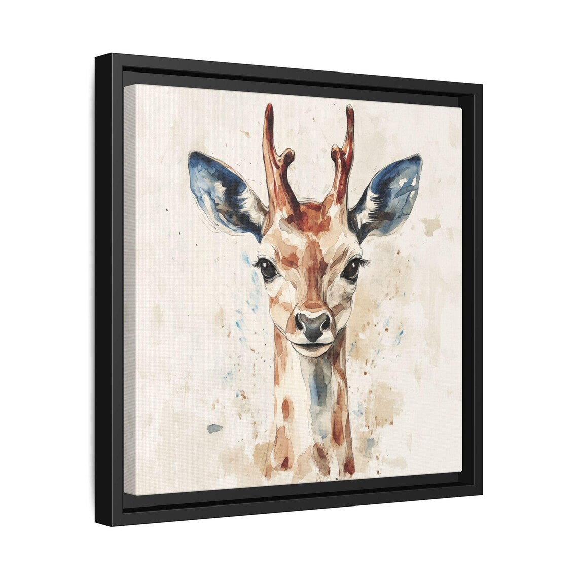 Deer Watercolor Animal Print, Nursery Decor - Image 2