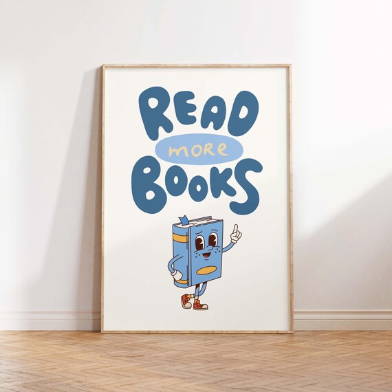 Read More Books - Classroom Library Decor