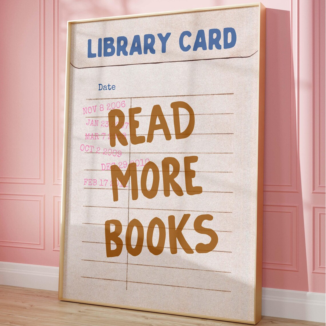 Read More Books, Retro Poster for Readers - Image 4