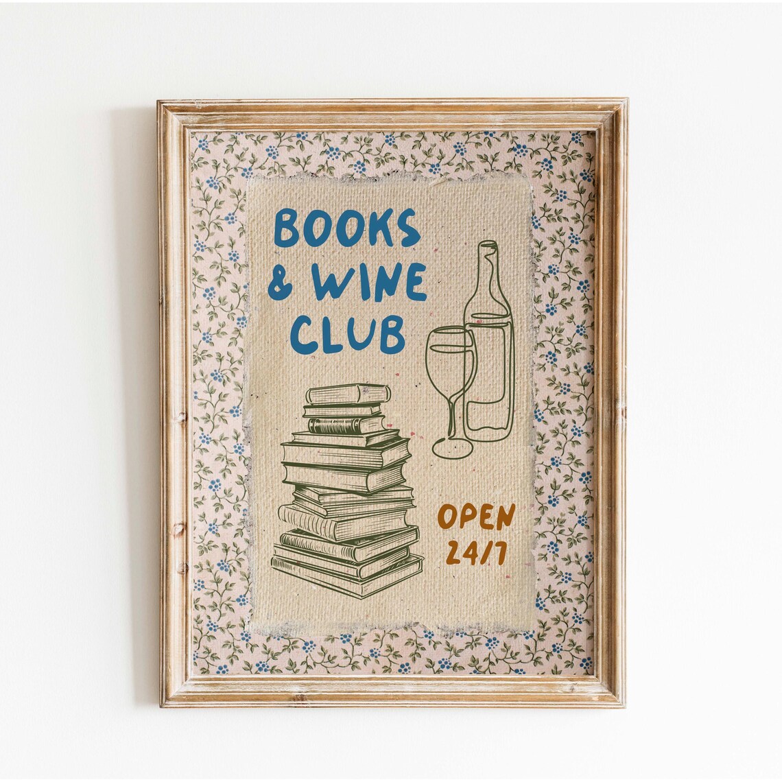 Book Club Poster, Bookish Gift for Reading Lovers - Image 4