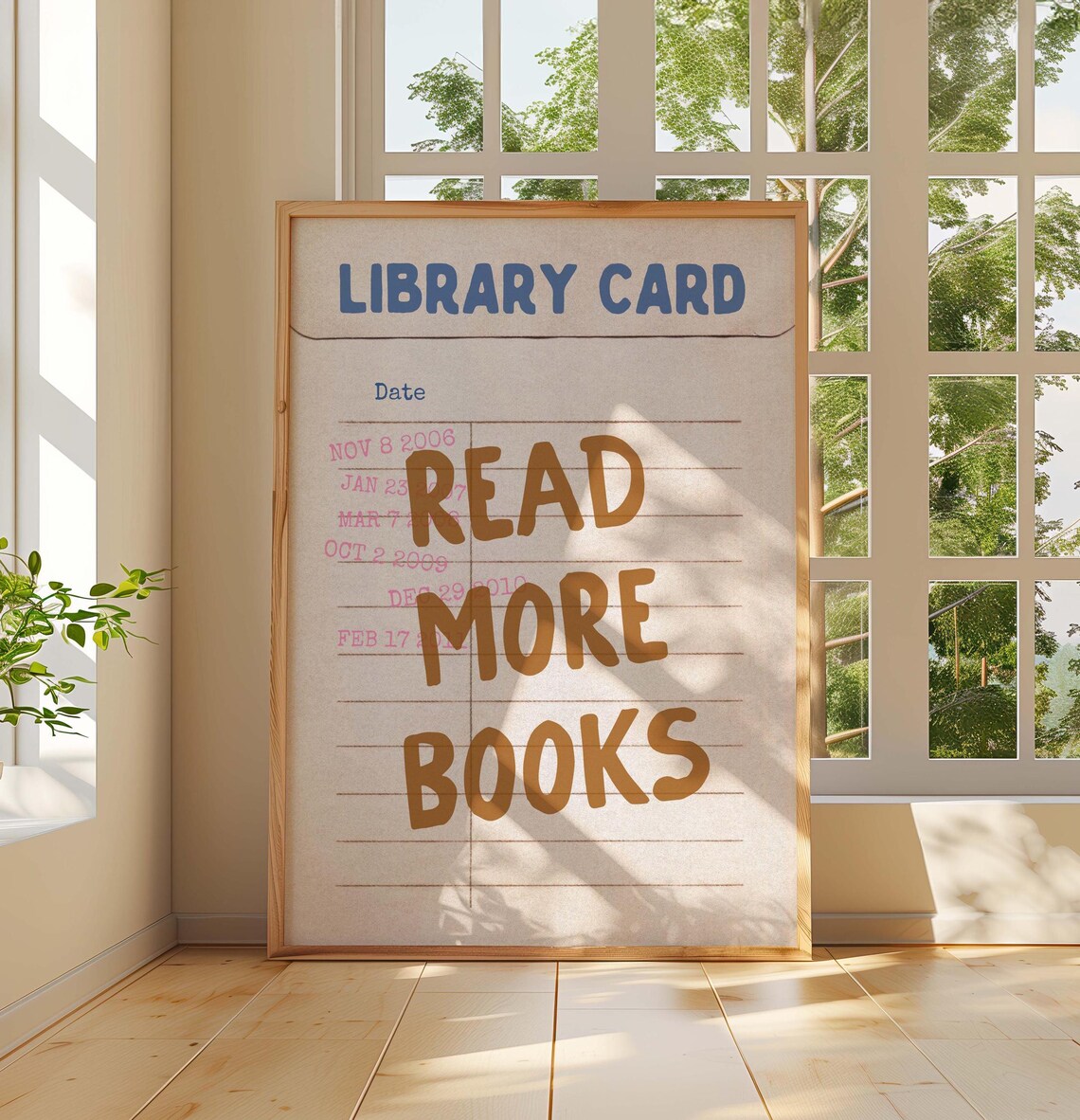 Read More Books, Retro Poster for Readers - Image 5