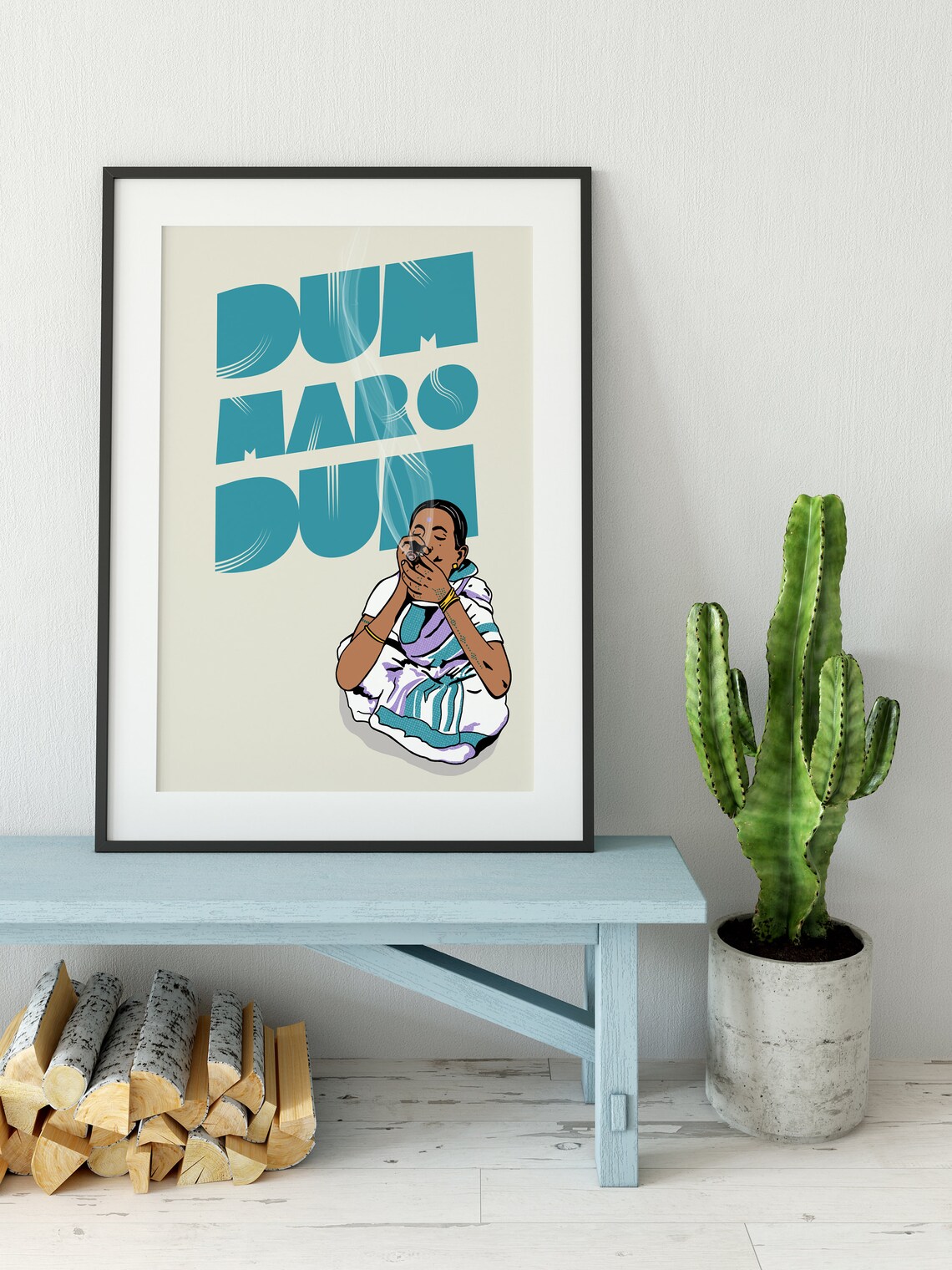 Dum Maro Dum, Indian Desi Poster Print - Image 3