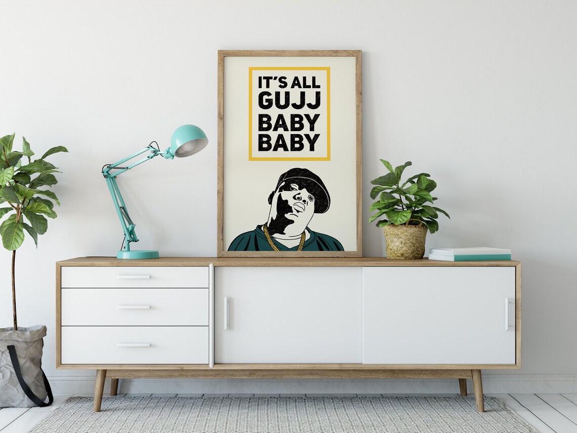 Indian Desi Nursery Art Print, Gujj Baby Light - Image 4